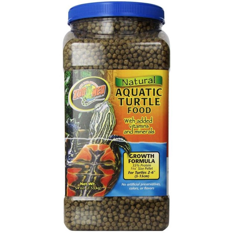 Zoo Med Aquatic Turtle Food 70 oz Growth
