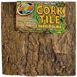 Cork Tile Background - 12" x 12" (Zoo Med)