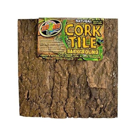 Cork Tile Background - 12" x 12" (Zoo Med)