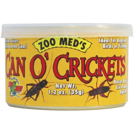 Can O' Crickets - Large - 1.2 oz (Zoo Med)