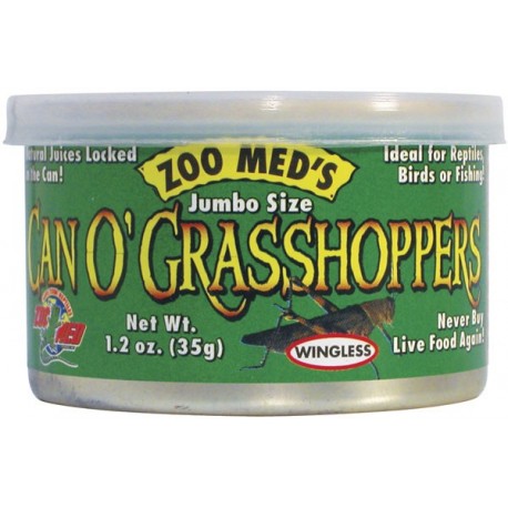 Can O' Grasshoppers - 1.2 oz (Zoo Med)