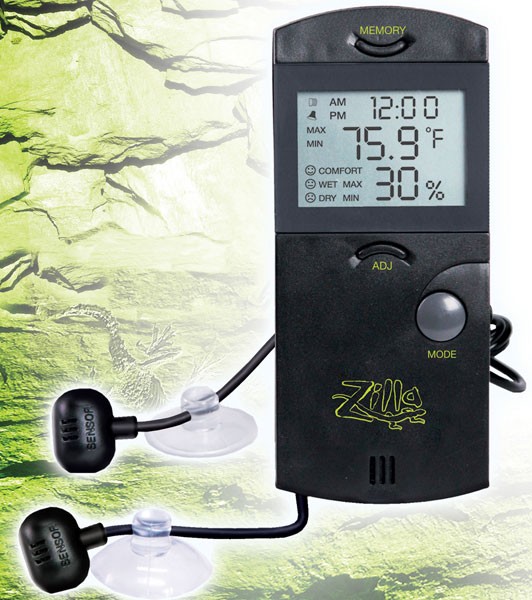 Snake Hygrometer And Thermometer