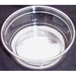 Crystal Clear Deli Cups - Punched - 4.5" - 8 oz (pinnPACK)