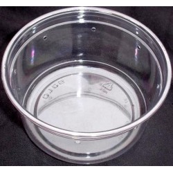 Crystal Clear Deli Cups - Punched - 4.5" - 12 oz (pinnPACK)