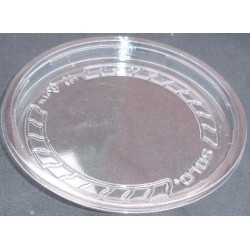 4.5" Crystal Clear Deli Cup Lids - (pinnPACK)