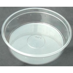7" Clear Deli Cup - 38 oz - Punched (PinnPack)