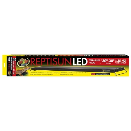 ReptiSun LED Terrarium Hood 30" - 38" (Zoo Med)