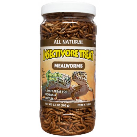 Insectivore Treat Mealworms (Healthy Herp)