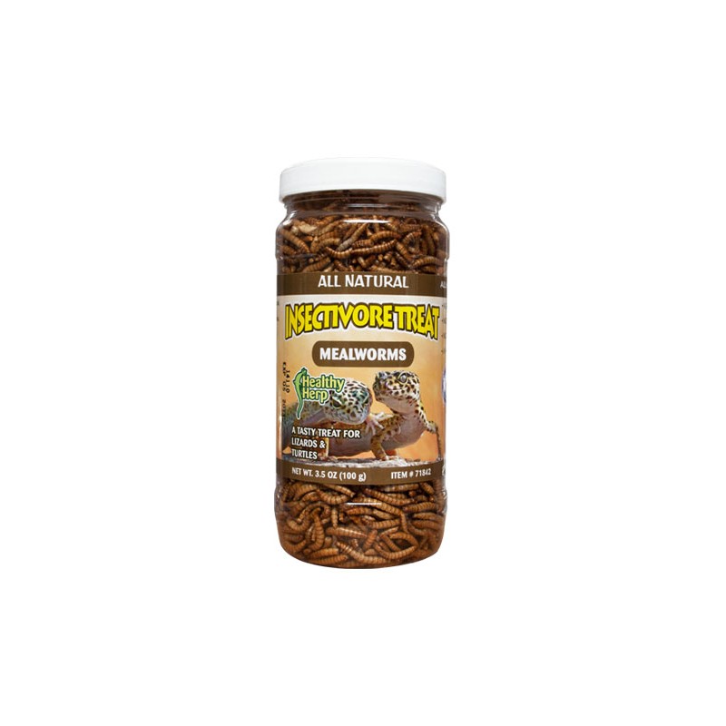 Healthy Herp Insectivore Treat Mealworms