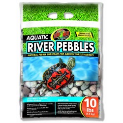 Aquatic River Pebbles - 10 lbs (Zoo Med)