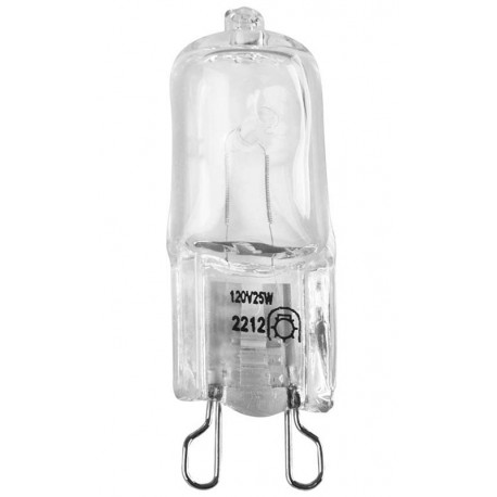 Mini Halogen Bulb - White - 25w (Zilla)