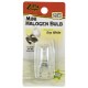 Mini Halogen Bulb - White - 25w (Zilla)