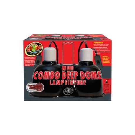 Mini Combo Deep Dome Lamp Fixture