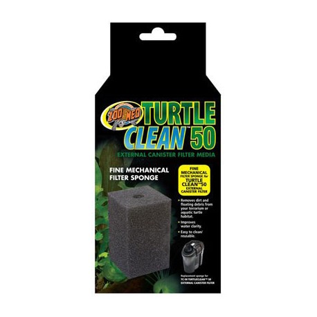 Turtle Clean 50 - Fine Mechanical Filter Sponge (Zoo Med)