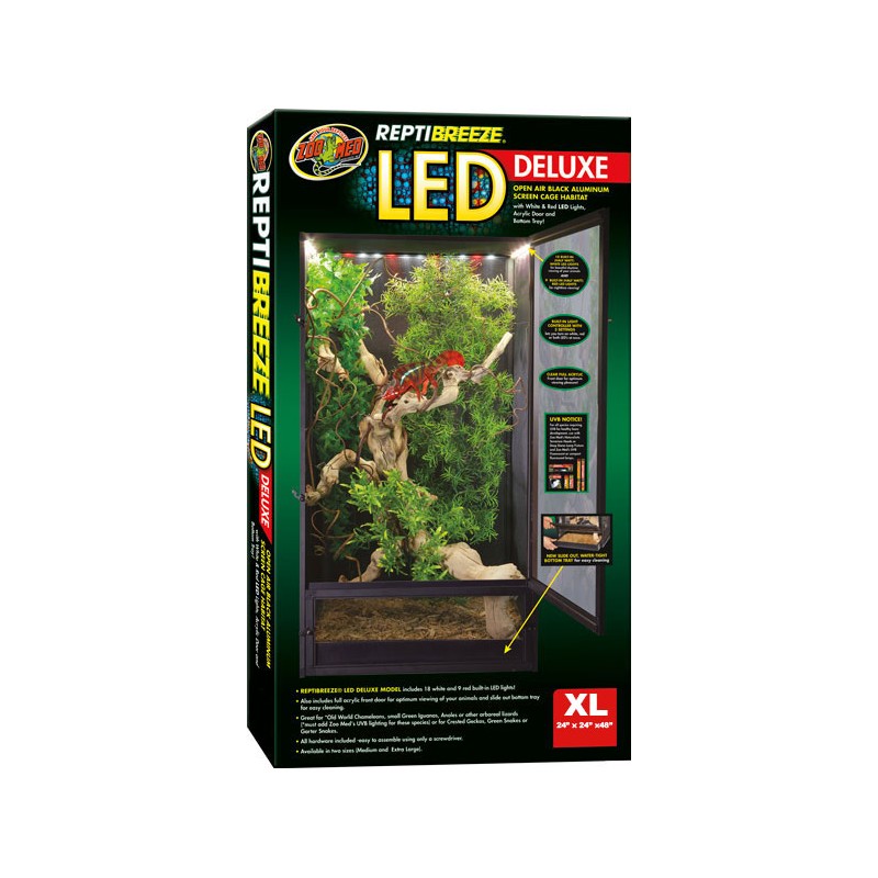 Zoo Med ReptiBreeze LED Deluxe