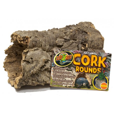 Cork Bark Round - XL (Zoo Med)