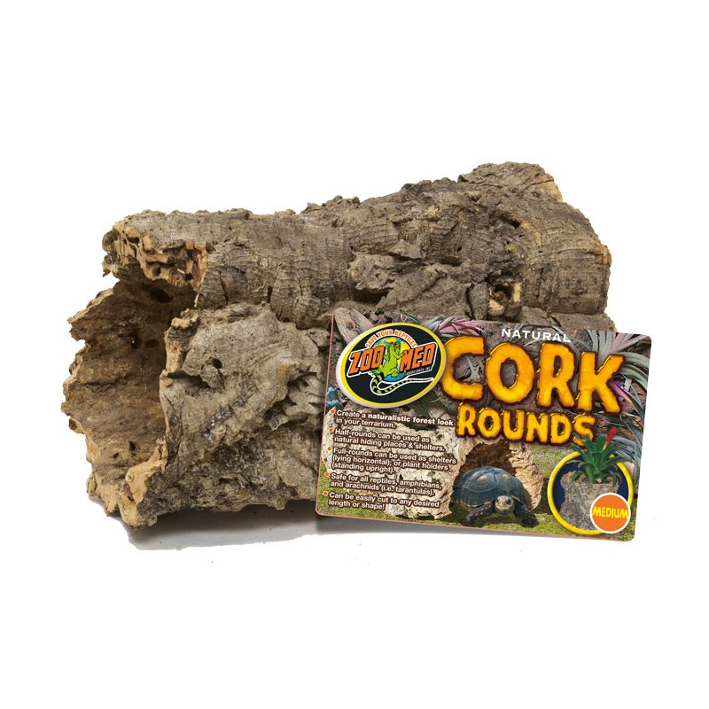 Zoo Med Cork Bark Round