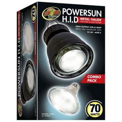 PowerSun H.I.D. Metal Halide UVB Bulb & Fixture Combo