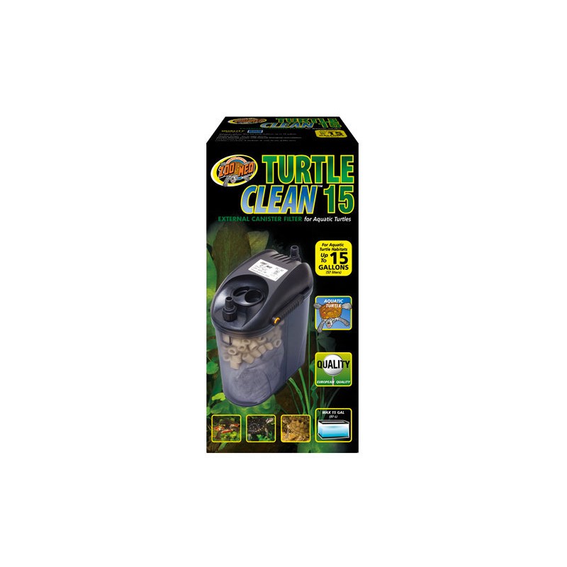 Zoo Med Turtle Clean 15 external canister filter media 