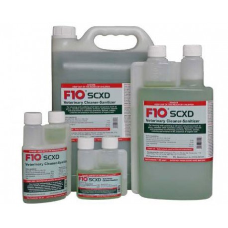 F10SCXD Veterinary Cleaner-Sanitizer - 1 Liter