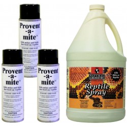 Provent-a-Mite & Reptile Spray Combo - 6 oz (x3) / 1 gal