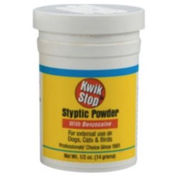 Kwik-Stop Styptic Powder - .5 oz (Miracle Care)