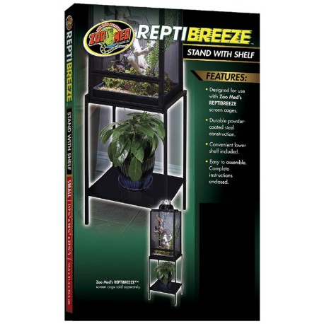 Reptibreeze Stand w/ Shelf - SM (Zoo Med)