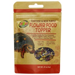 Flower Food Topper - Tortoise & Box Turtle - 1.41 oz (Zoo Med)