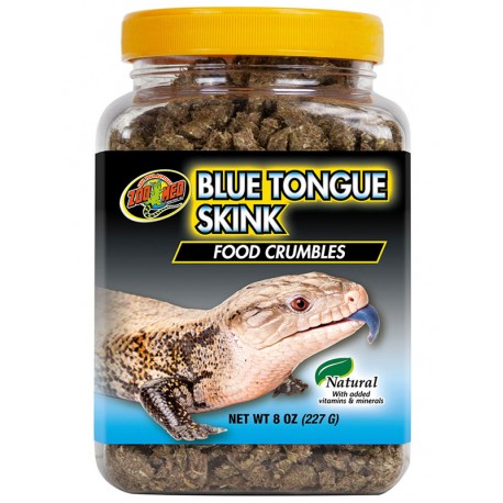 Blue Tongue Skink Food Crumbles (Zoo Med)