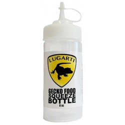 Gecko Food Squeeze Bottle - 8 oz (Lugarti)