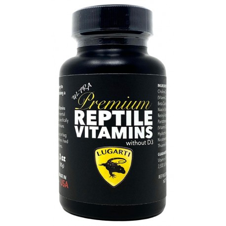 Ultra Premium Reptile Vitamins - without D3 (Lugarti)