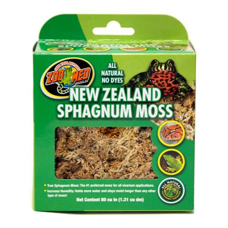 New Zealand Sphagnum Moss - 80 cu in (Zoo Med)