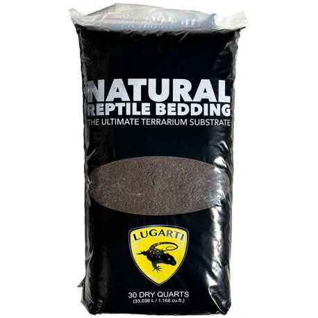 Natural Reptile Bedding - 30 qt (Lugarti)