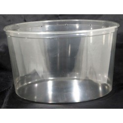 190 oz Clear Deli Cup - Punched (PinnPack)