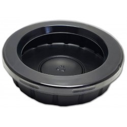 Worm/Water Dish - Black - SM (RSC)
