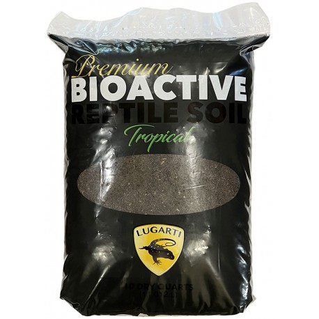 Premium Bioactive Reptile Soil - 10 qt (Lugarti)
