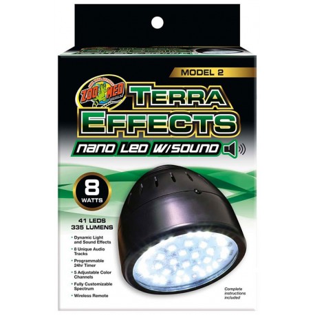 Terra Effects Nano LED w/ Sound (Zoo Med)