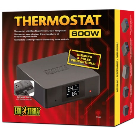 Thermostat - Dimming & Pulse Proportional - 600w (Exo Terra)