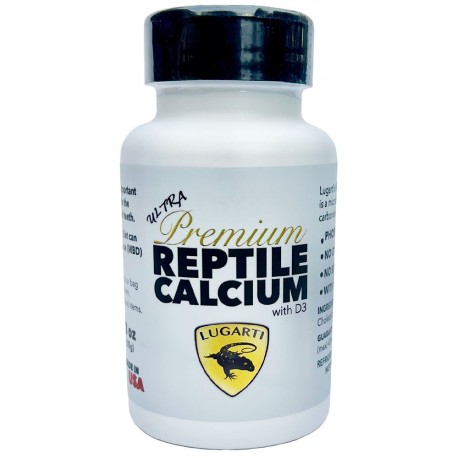 Ultra Premium Reptile Calcium - with D3 (Lugarti)