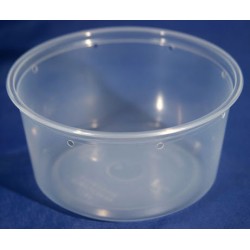 Semi Clear Deli Cups - Punched - 12 oz (Pro-Kal)