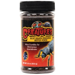 Creatures Blue Death Feigning Beetle Food (Zoo Med)