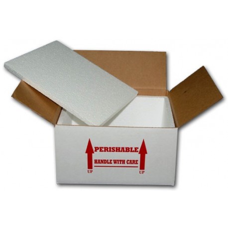 Insulated Reptile Shipping Box - 12 x 9 x 6 (10 Pack)