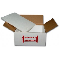 Shipping Box 15" x 11" x 7" - 3/4" Foam (5 Pack)