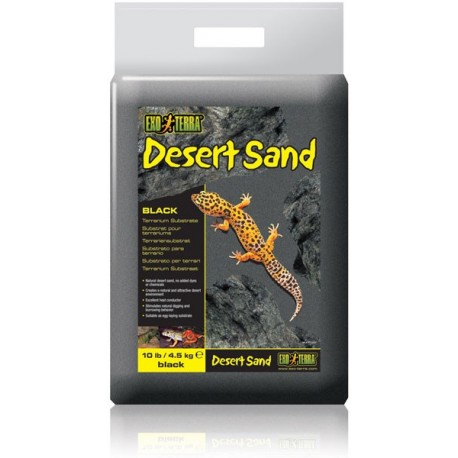 Desert Sand - Black - 10 lbs (Exo Terra)