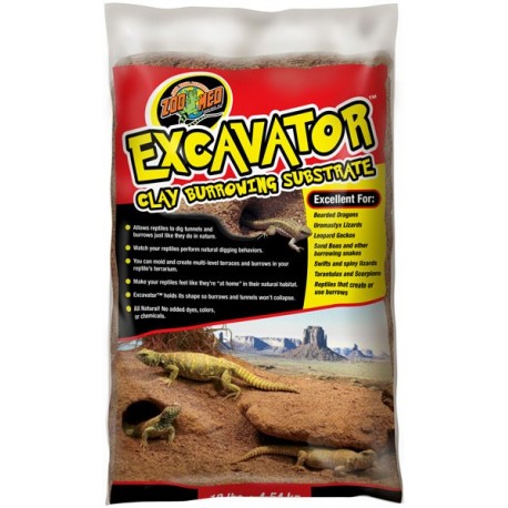 Zoo Med Excavator Clay Burrowing Substrate - 10 lbs