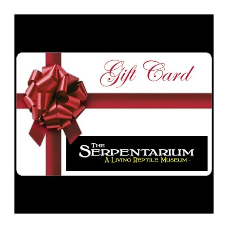 The Serpentarium Gift Certificate