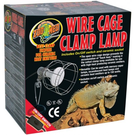 Wire Cage Clamp Lamp (Zoo Med)